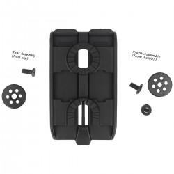 Mocowanie do taśm ESP Roto 360° Double-row MOLLE Clip z Quick Change, wsuwane (UBC-07 BK)