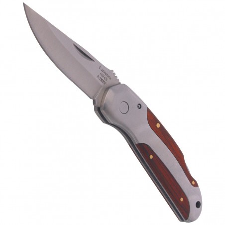 Nóż składany Herbertz CJH Pakka Wood/Steel, Satin 420 (230310 - 10000335) Nóż składany Herbertz CJH Pakka Wood/Steel, Satin 420 (230310 - 10000335)