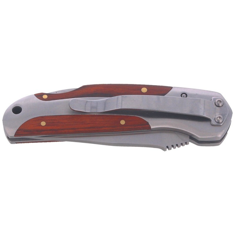 Nóż składany Herbertz CJH Pakka Wood/Steel, Satin 420 (230310 - 10000335)