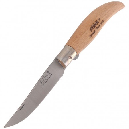 Nóż składany MAM Iberica Big z blokadą, Light Beech Wood 90mm (2016-LW) Nóż składany MAM Iberica Big z blokadą, Light Beech Wood 90mm (2016-LW)