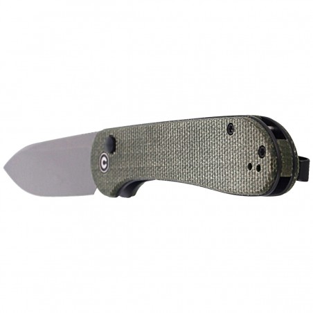 Nóż składany CIVIVI Button Lock Elementum Dark Green Micarta, Gray Stonewashed (C2103C) Nóż składany CIVIVI Button Lock Elementum Dark Green Micarta, Gray Stonewashed (C2103C)