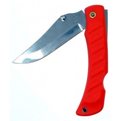Nóż składany Mikov Crocodile Clip Point Red ABS, Mirror (243-NH-1/C RED)