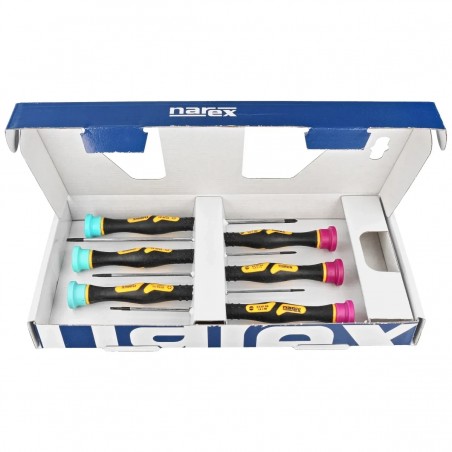 Zestaw wkrętaków Narex Micro Line Profi Tools (862622) Zestaw wkrętaków Narex Micro Line Profi Tools (862622)