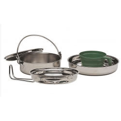 Zestaw biwakowy Mil-Tec Stainless Steel, 5 elementów (14646000)