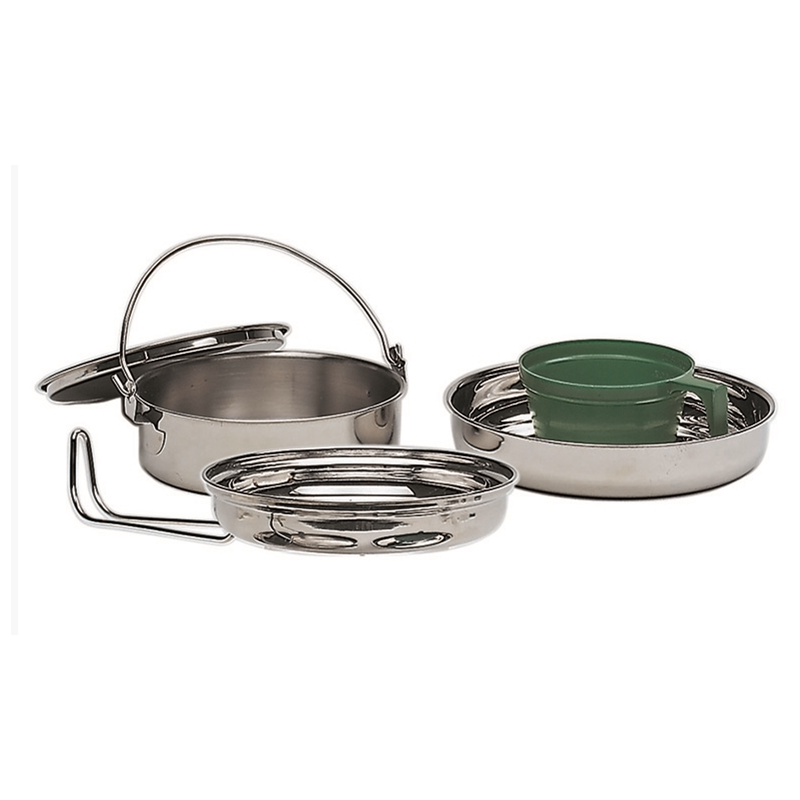 Zestaw biwakowy Mil-Tec Stainless Steel, 5 elementów (14646000)