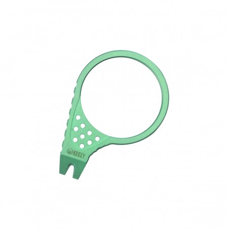 MultiTool Kubey Finger Ring Pry Bar Green Titanium by Kot Knives (KU410C) MultiTool Kubey Finger Ring Pry Bar Green Titanium by Kot Knives (KU410C)