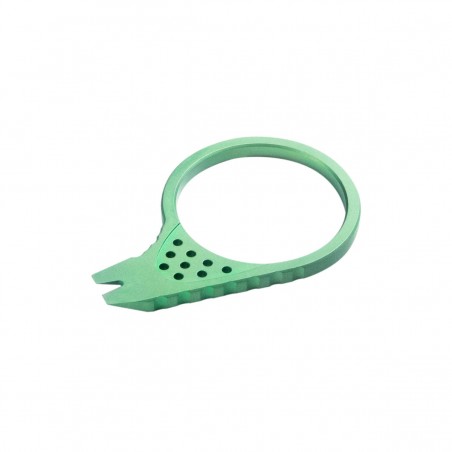 MultiTool Kubey Finger Ring Pry Bar Green Titanium by Kot Knives (KU410C) MultiTool Kubey Finger Ring Pry Bar Green Titanium by Kot Knives (KU410C)