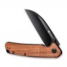 Nóż składany Sencut Awassi Guibourtia Wood, Black 9Cr18MoV (S24065-3)