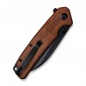 Nóż składany Sencut Awassi Guibourtia Wood, Black 9Cr18MoV (S24065-3)