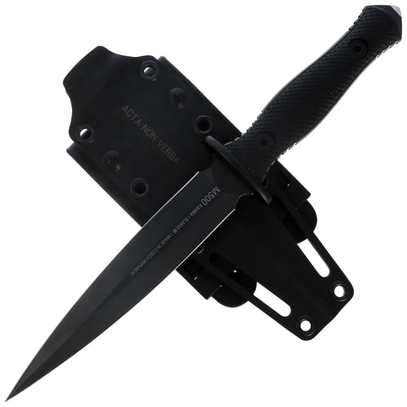 Nóż ANV M500 Kamba Black G10, Black DLC Elmax (ANVM500-009)