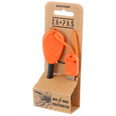 Krzesiwo Za-Pas Mig-Mag Orange Fire Starter Krzesiwo Za-Pas Mig-Mag Orange Fire Starter
