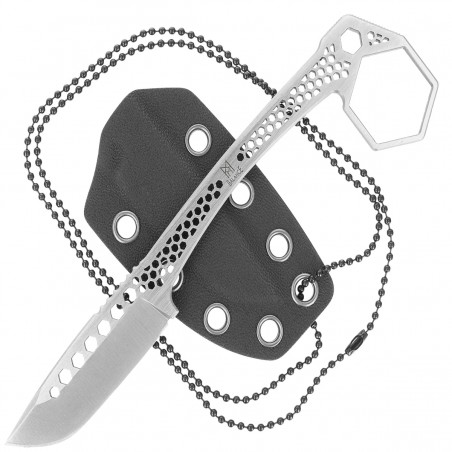 Nóż Midgards Messer Honeycomb Gray Steel, Satin 14C28N (MM009) Nóż Midgards Messer Honeycomb Gray Steel, Satin 14C28N (MM009)