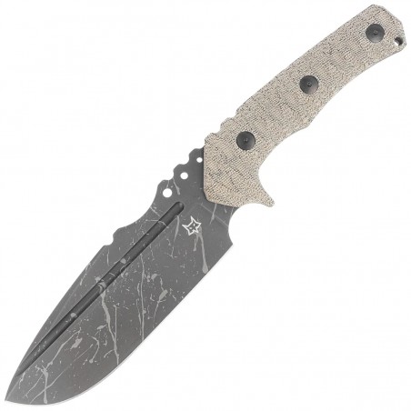 Nóż Fox URO OD Green Canvas Micarta, Acid Washed Niolox by Wander Tactical (FX-623 ODA) Nóż Fox URO OD Green Canvas Micarta, Acid Washed Niolox by Wander Tactical (FX-623 ODA)