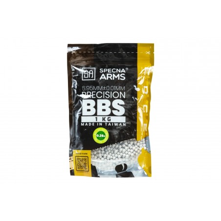 Kulki precyzyjne ASG 0,36g Specna Arms EDGE ULTRA™ BIO 1 kg Białe Kulki precyzyjne ASG 0,36g Specna Arms EDGE ULTRA™ BIO 1 kg Białe