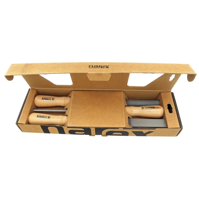 Zestaw pilników do metalu Marex Narex Profi 3 szt. 250 mm (854303)