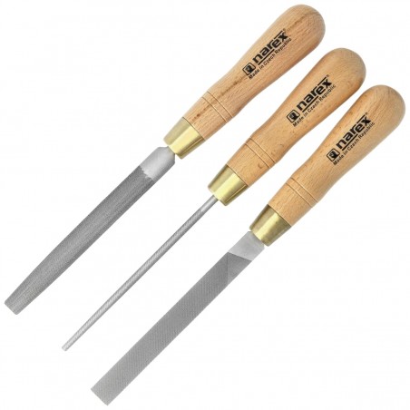 Zestaw pilników do metalu Mikov Narex Profi 3 szt. 150 mm (854301) Zestaw pilników do metalu Mikov Narex Profi 3 szt. 150 mm (854301)