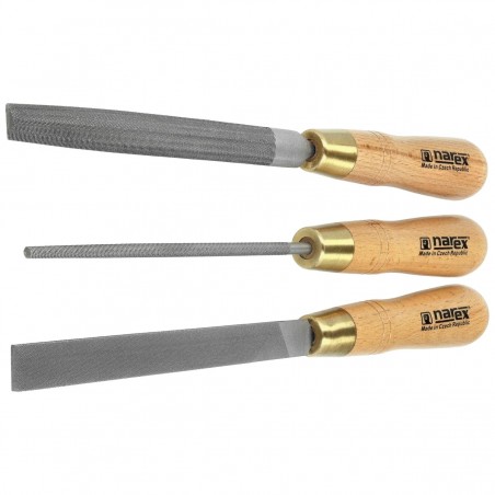 Zestaw pilników do metalu Mikov Narex Profi 3 szt. 150 mm (854301) Zestaw pilników do metalu Mikov Narex Profi 3 szt. 150 mm (854301)
