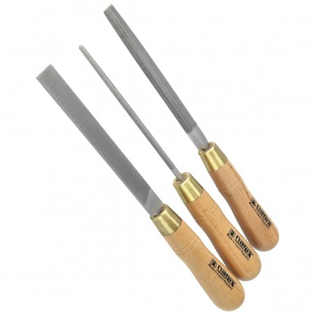 Zestaw pilników do metalu Mikov Narex Profi 3 szt. 150 mm (854301) Zestaw pilników do metalu Mikov Narex Profi 3 szt. 150 mm (854301)