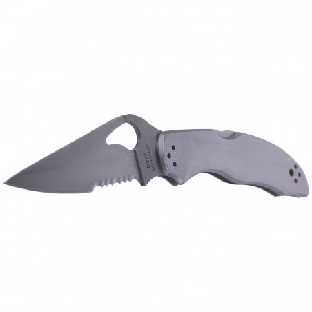 Nóż składany Spyderco Byrd Harrier 2 Stainless, Combination (BY01PS2)