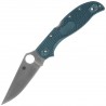 Nóż składany Spyderco Stretch 2 XL Lightweight Blue FRN, Satin K390 by Sal Glesser (C258FPK390)