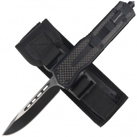 Nóż automatyczny Dulotec OTF Aluminium / Carbon Fiber, Two-Tone Finish 3Cr13MoV (K185A) Nóż automatyczny Dulotec OTF Aluminium / Carbon Fiber, Two-Tone Finish 3Cr13MoV (K185A)