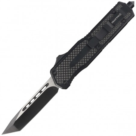 Nóż automatyczny Dulotec OTF Aluminium / Carbon Fiber, Two-Tone Finish 3Cr13MoV (K183A) Nóż automatyczny Dulotec OTF Aluminium / Carbon Fiber, Two-Tone Finish 3Cr13MoV (K183A)