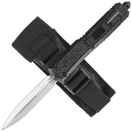 Nóż automatyczny Dulotec OTF Black Aluminum, Satin 3Cr13MoV (K188A-BK) Nóż automatyczny Dulotec OTF Black Aluminum, Satin 3Cr13MoV (K188A-BK)