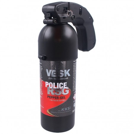 Gaz pieprzowy KKS VESK RSG Police Gel 2mln SHU, Stream 750ml (12750-G) Gaz pieprzowy KKS VESK RSG Police Gel 2mln SHU, Stream 750ml (12750-G)
