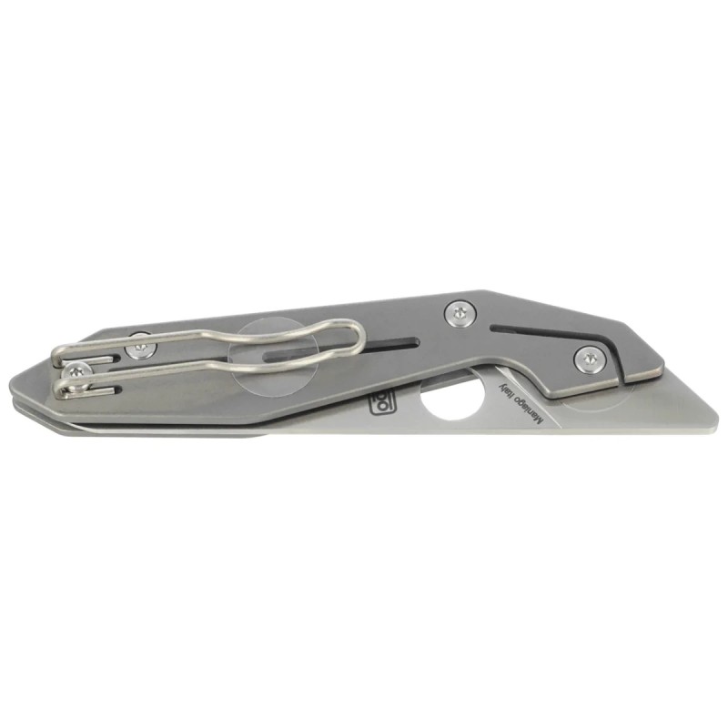 Nóż składany Spyderco Nand Gray Titanium, Satin M398 by Paul Alexander (C270TIP)