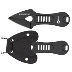 Nóż na szyję K25 RK-32759 Black Steel, Black Titanium 7Cr17Mov