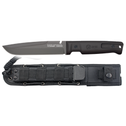 Nóż K25 RK-32757 Black Rubber, Titanium-Coated 4Cr13Mov