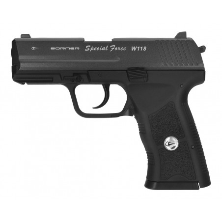 Pistolet wiatrówka Borner W118 Blow Back 4.5 mm (8.1111) Pistolet wiatrówka Borner W118 Blow Back 4.5 mm (8.1111)