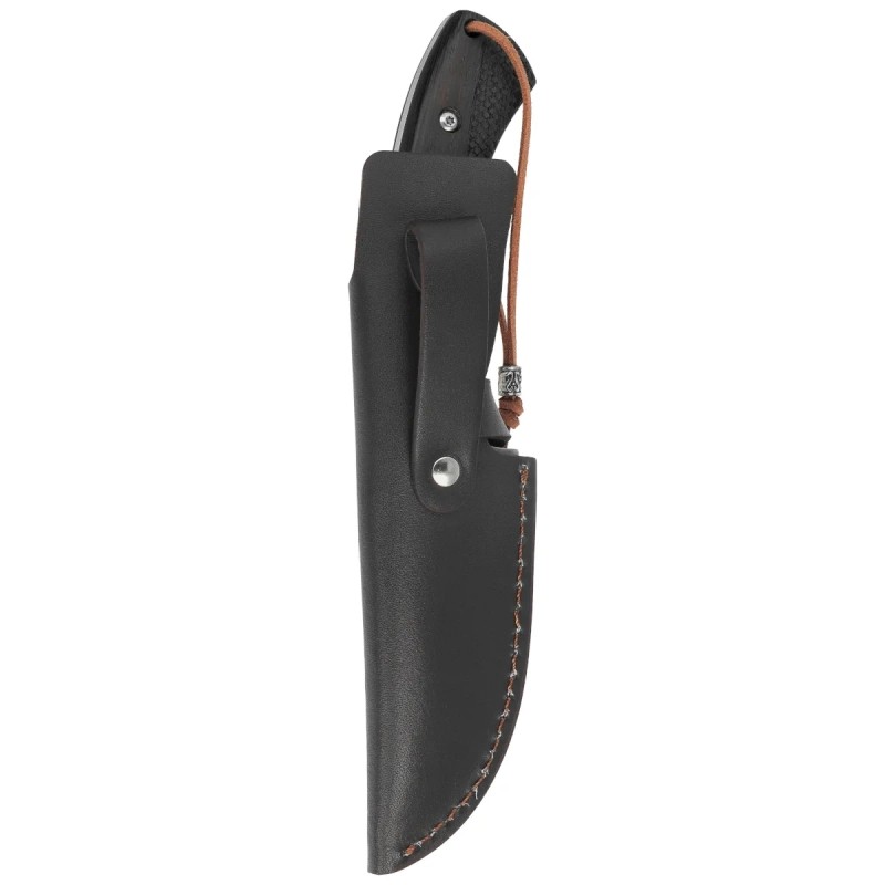 Nóż myśliwski Martinez Albainox Spanish Hound Dog Zebra Wood, Satin 3Cr13Mov (32801)