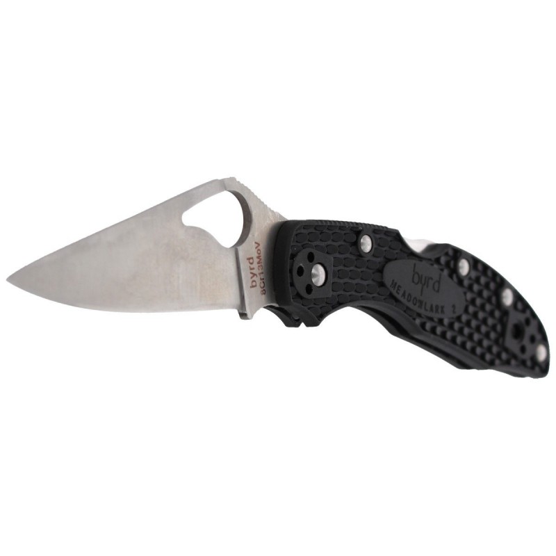 Nóż Spyderco Byrd Meadowlark 2 FRN Black, Plain (BY04PBK2)