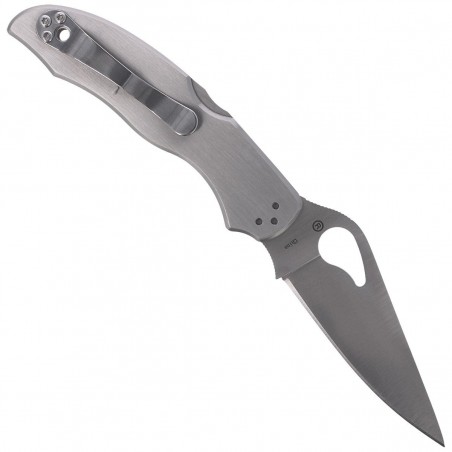 Nóż składany Spyderco Byrd Harrier 2 Stainless, Plain (BY01P2) Nóż składany Spyderco Byrd Harrier 2 Stainless, Plain (BY01P2)