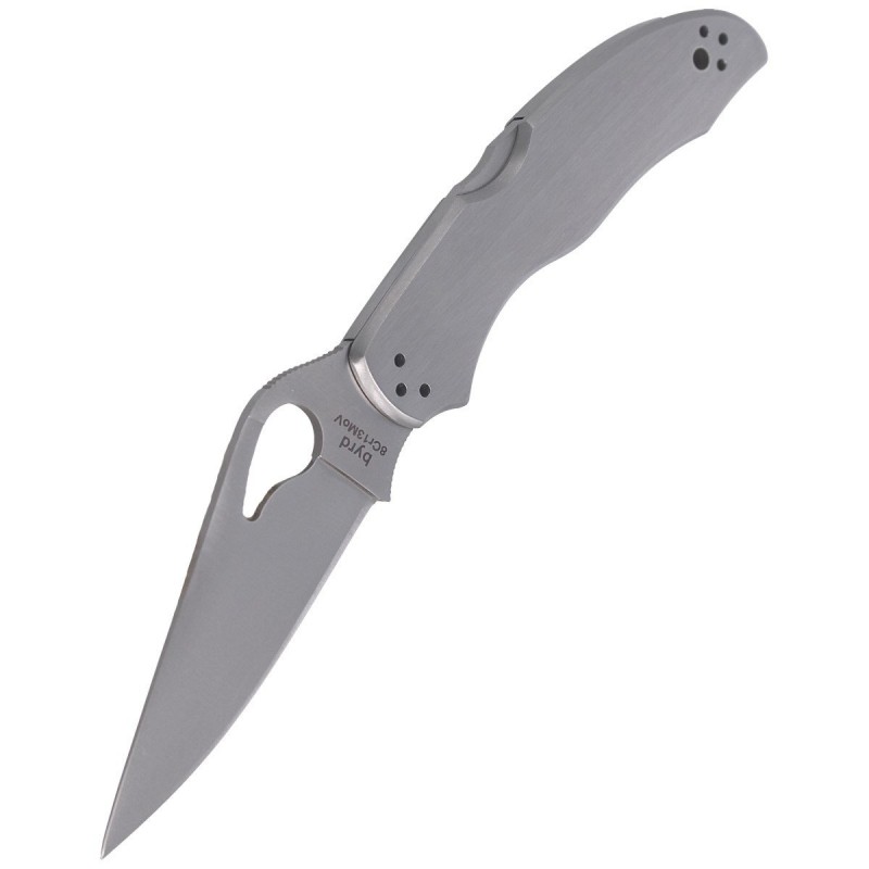 Nóż składany Spyderco Byrd Harrier 2 Stainless, Plain (BY01P2)