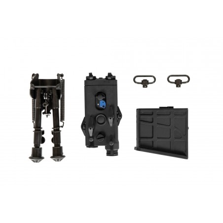 Replika karabinu wyborowego Barret® M98B Mrad - czarny Replika karabinu wyborowego Barret® M98B Mrad - czarny