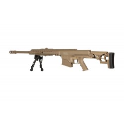 Replika karabinu wyborowego Barret MRAD (SW-017) - Tan
