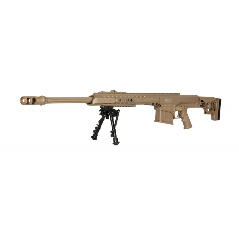 Replika karabinu wyborowego Barret MRAD (SW-017) - Tan