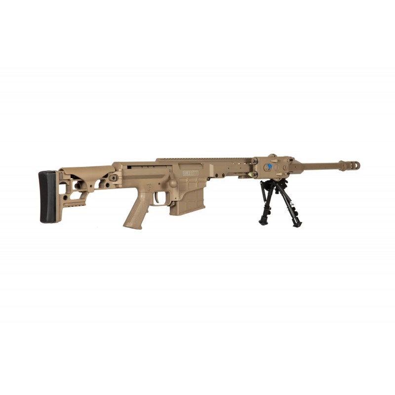 Replika karabinu wyborowego Barret MRAD (SW-017) - Tan