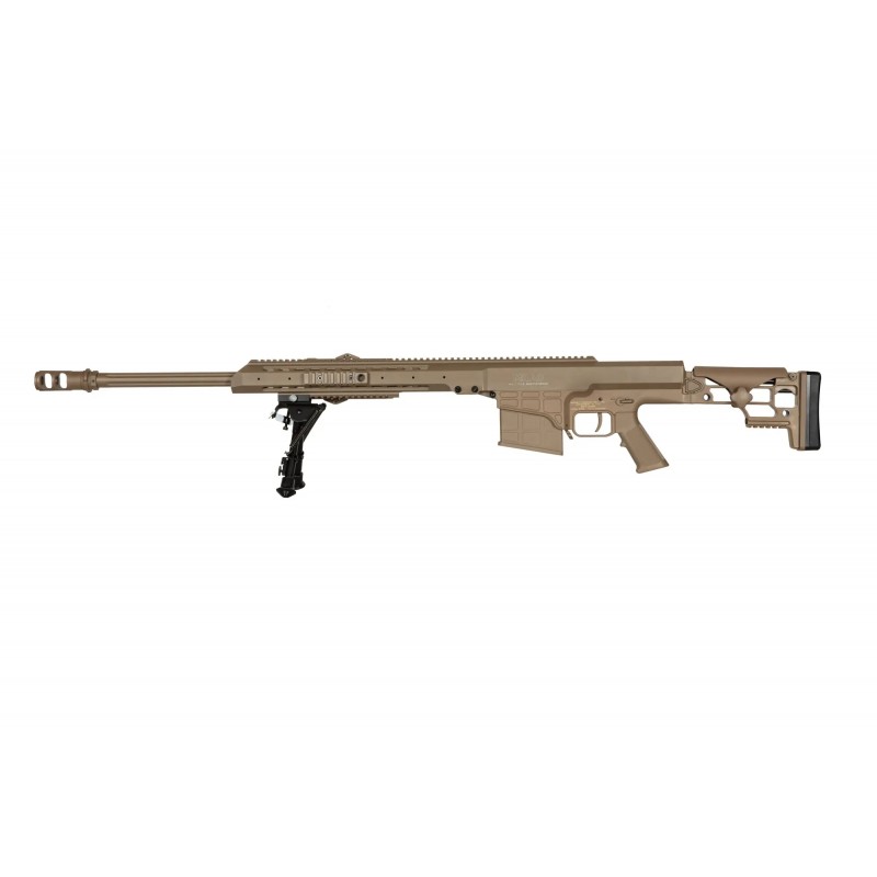 Replika karabinu wyborowego Barret MRAD (SW-017) - Tan
