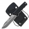 Nóż na szyję K25 RK-32371 Neck Knife Black G10, Titanium 7Cr17Mov
