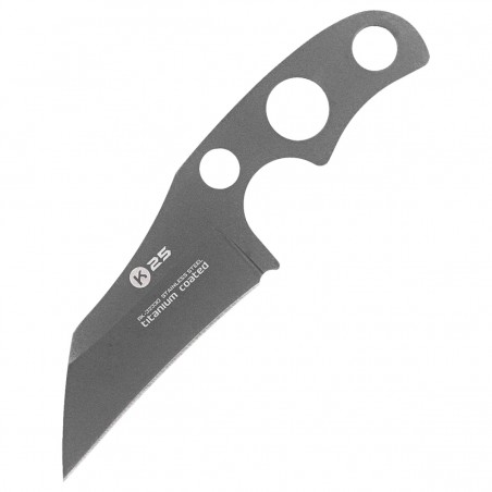 Nóż na szyję K25 RK-32330 Neck Knife Titanium Nakted, Titanium 7Cr17Mov Nóż na szyję K25 RK-32330 Neck Knife Titanium Nakted, Titanium 7Cr17Mov