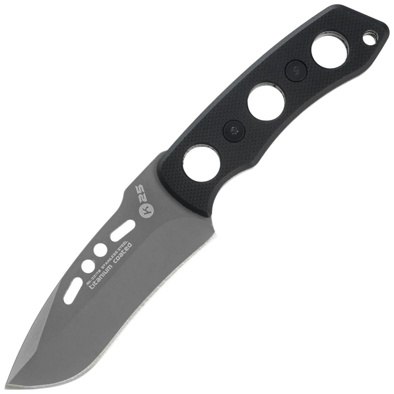 Nóż na szyję K25 RK-32178 Neck Knife Black G10, Titanium 7Cr17Mov