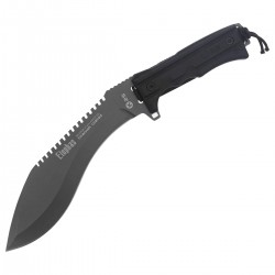 Nóż K25 Elephas Kukri Black SFL, Titanium 7Cr17Mov (32024)