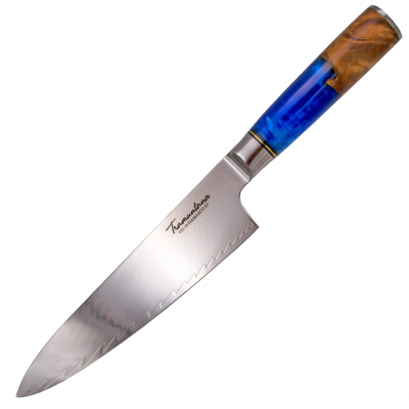 Nóż Kuchenny Tramuntana Decor Habitat Chef Stabilized Wood/Epoxy, VG10 Damascus (TK-CD02) Nóż Kuchenny Tramuntana Decor Habitat Chef Stabilized Wood/Epoxy, VG10 Damascus (TK-CD02)