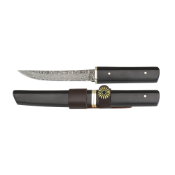Sztylet japoński Martinez Albainox Ebony Wood, Damascus (32701)