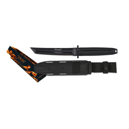 Sztylet japoński tanto Tokisu Musashi Black CNC, Black Titaniun 7Cr17Mov (32696)