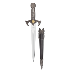 Sztylet templariuszy Templar Knights Zamak/ABS, Brightness 3Cr13Mov (32726)