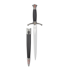 Sztylet templariuszy Templar Cross Zamak/ABS, Brightness 3Cr13Mov (32728)